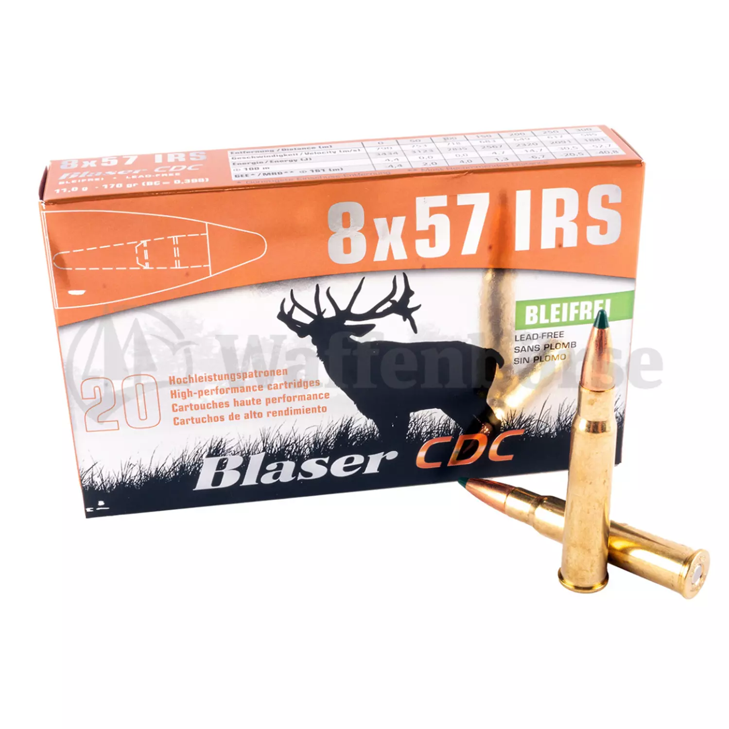 BLASER 8x57 IRS CDC Bleifrei 11g