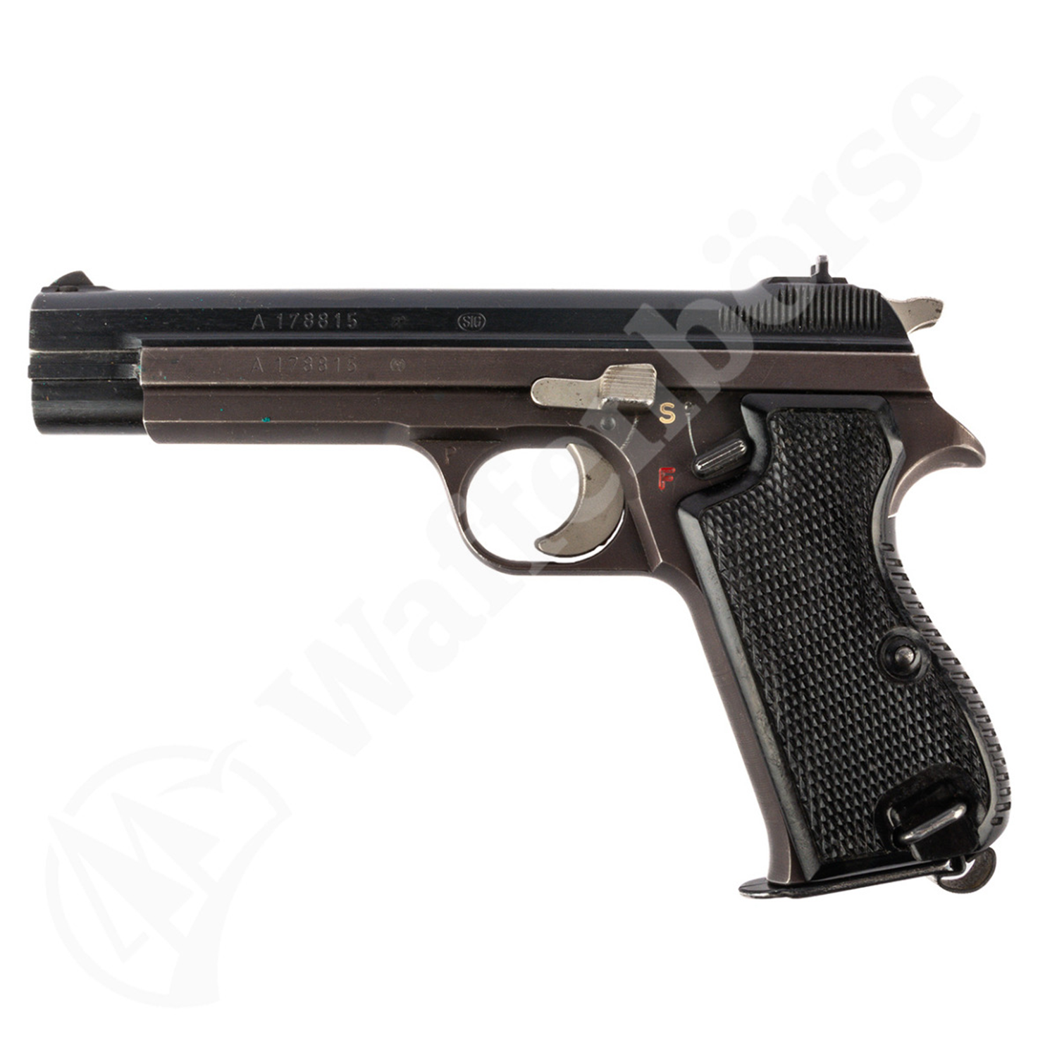 SIG 210-A Armee -  Pistole   9mm para