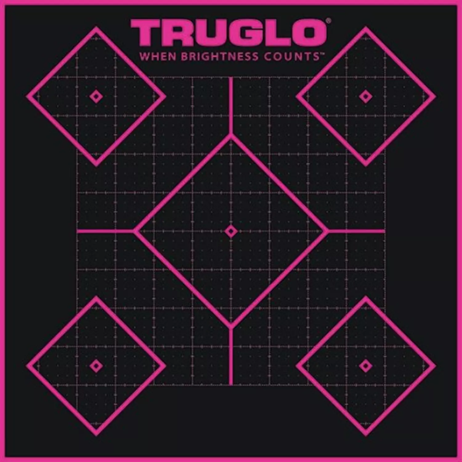 TRUGLO Scheiben  5-Diamond, fluoreszierend