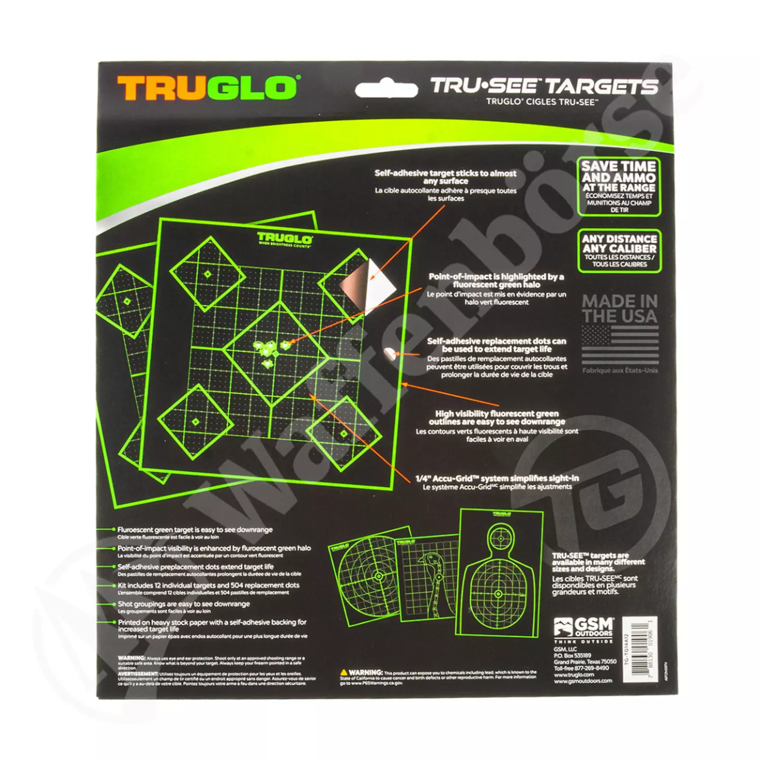 TRUGLO Scheiben  5-Diamond, fluoreszierend