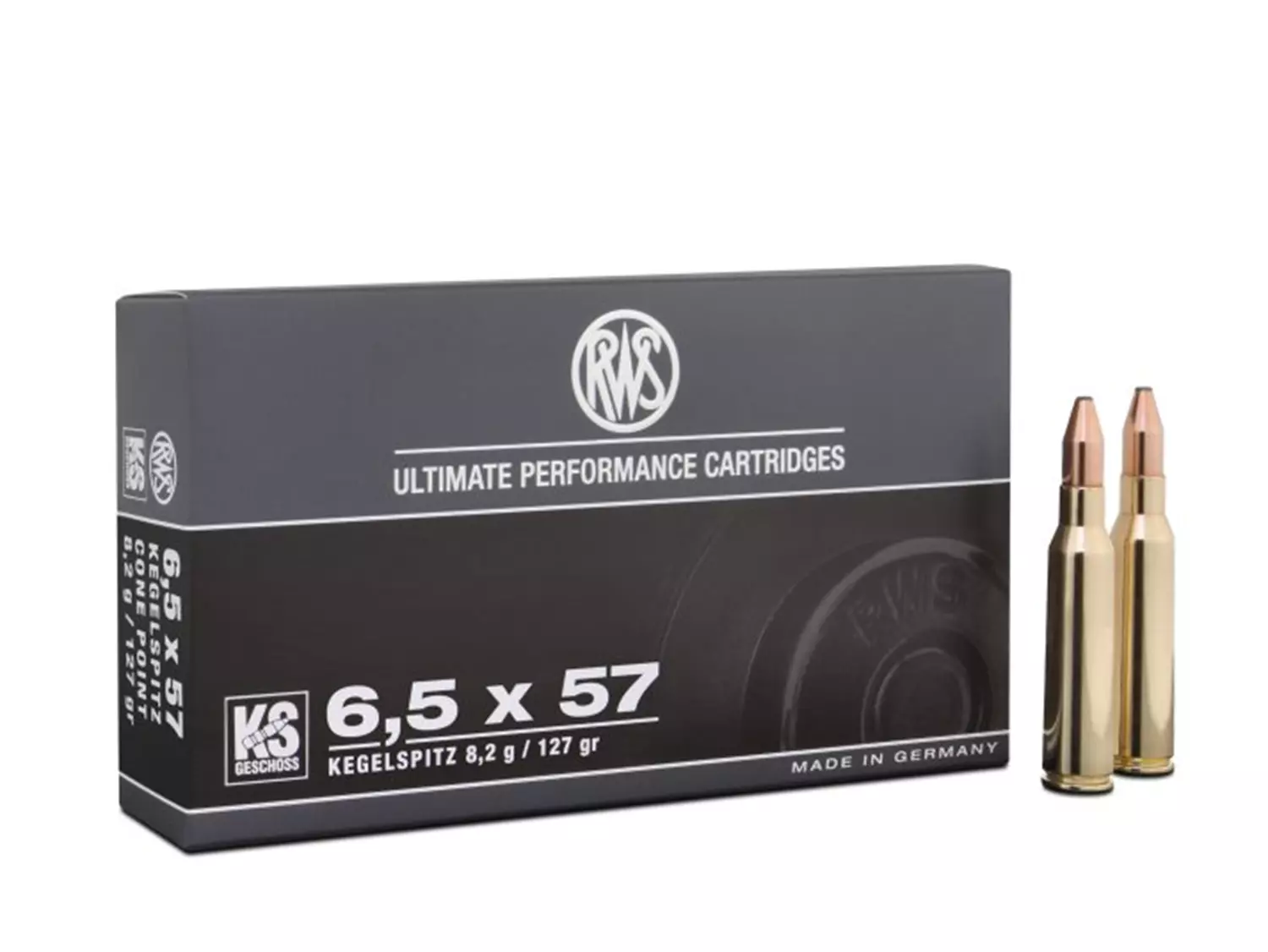 RWS  6,5x57 KS  8,2g 127gr