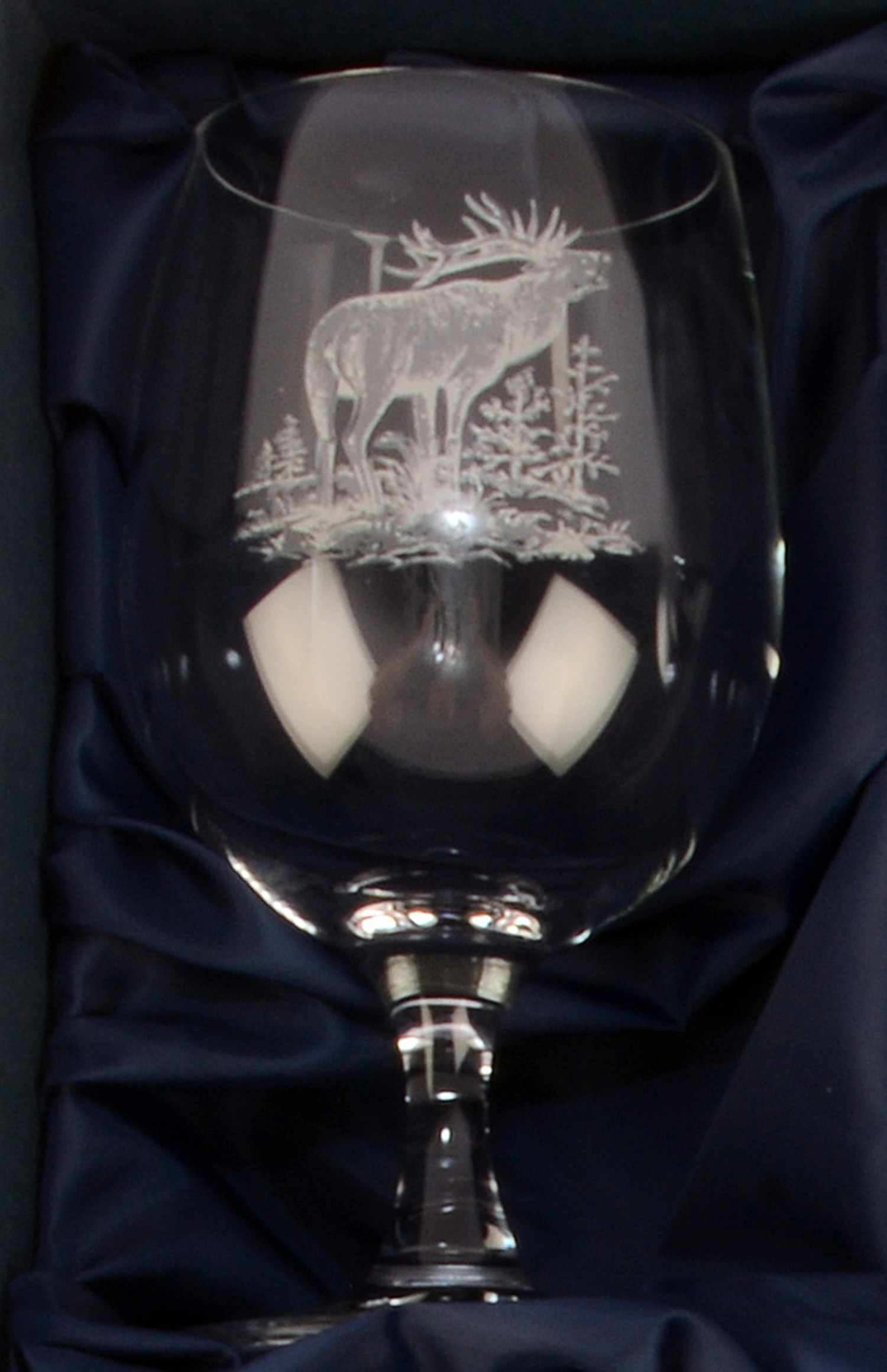 Weingläser Set - 6 Stück mit Jagdmotiven