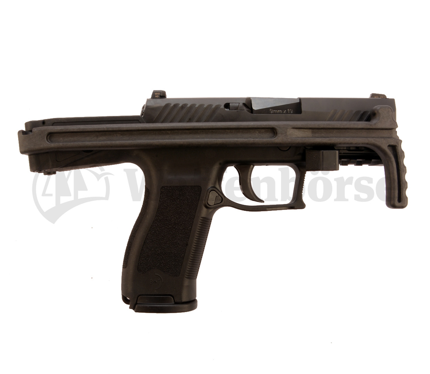 Kunststoffgriffchassis USW-320 für SIG P320 black