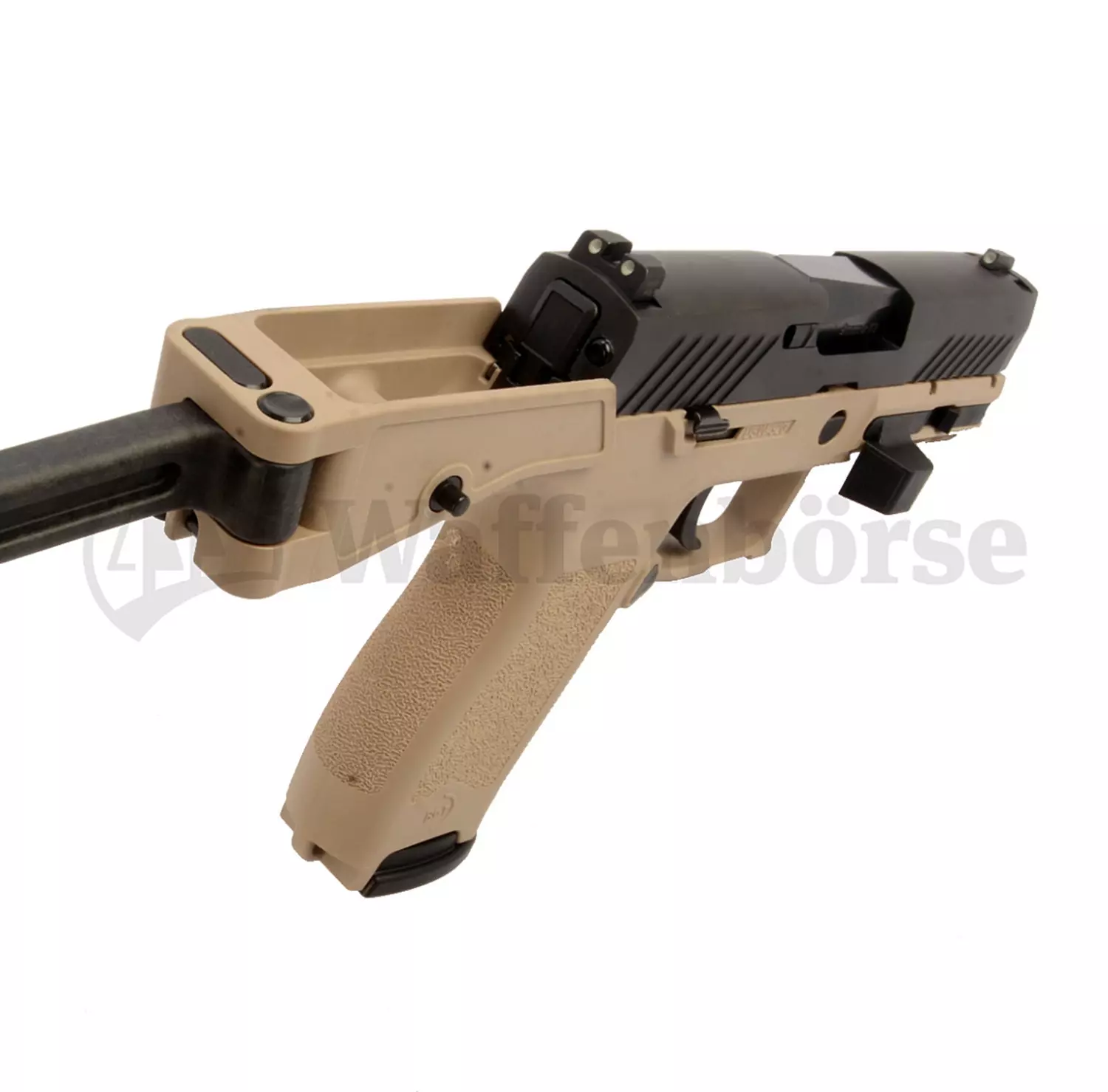 Kunststoffgriffchassis USW-320 für SIG P320 Coyote Tan