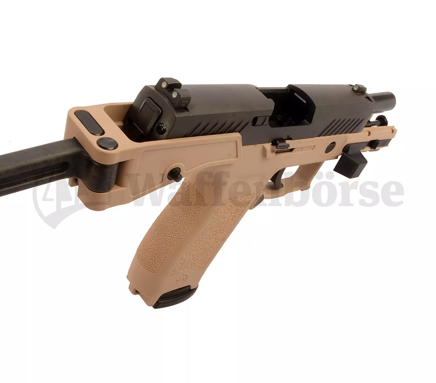 Kunststoffgriffchassis USW-320 für SIG P320 Coyote Tan