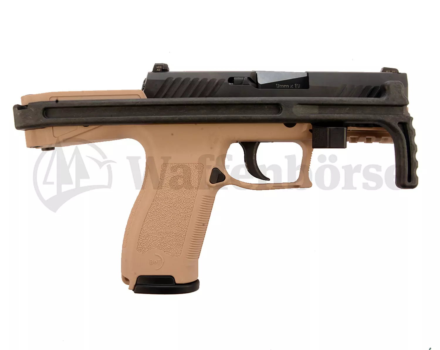 Kunststoffgriffchassis USW-320 für SIG P320 Coyote Tan