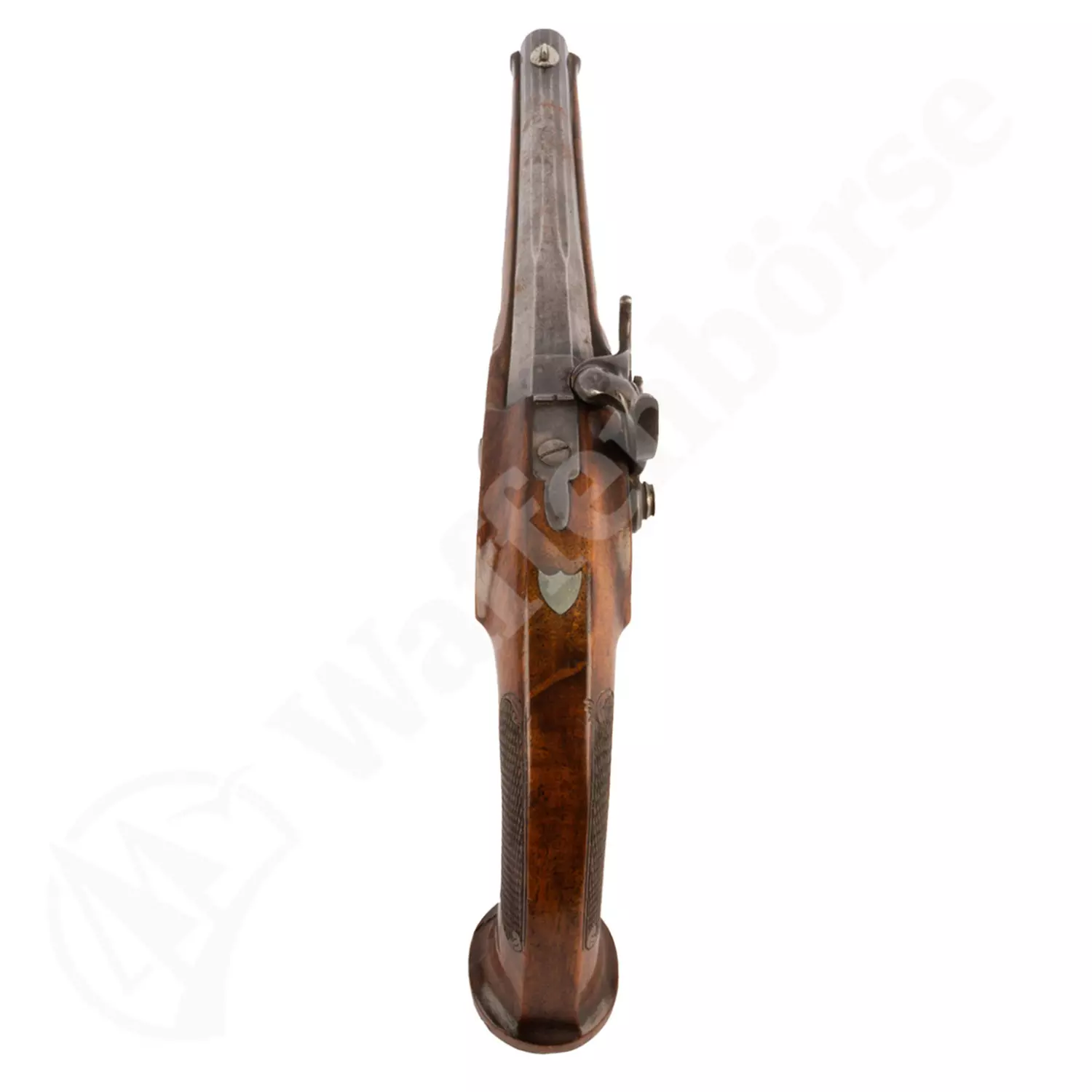 Deutsche Ehlich Perkussions - Duell - Pistole 12,5mm glatt
