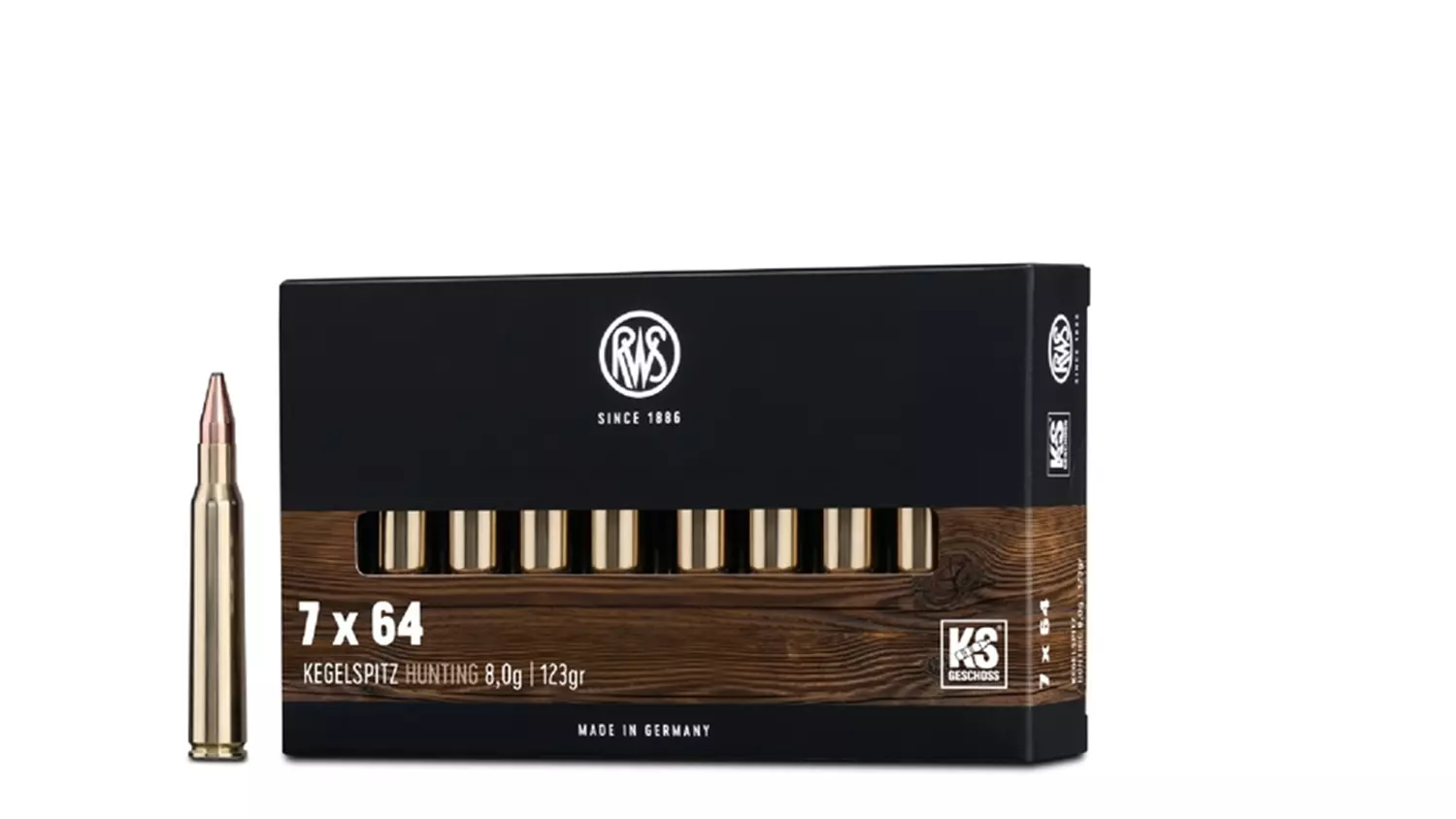 RWS 7x64 KS 8,0g