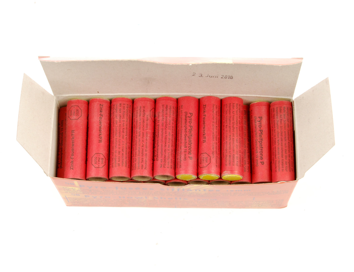 ZINK Feuerwerk 15mm Pfeiff-Patronen