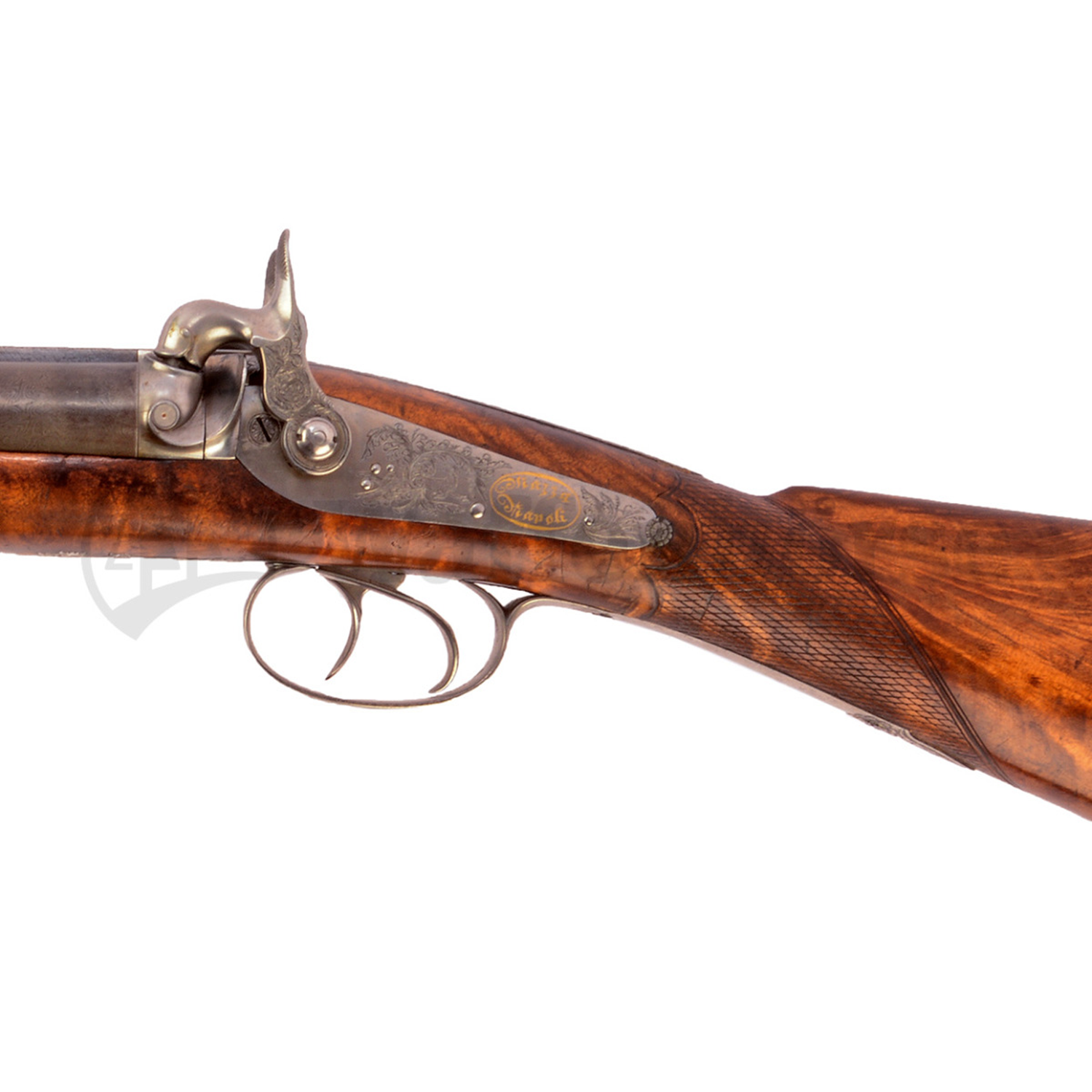 Mazza Napoli Perkussion Hahn - Doppelflinte 18mm