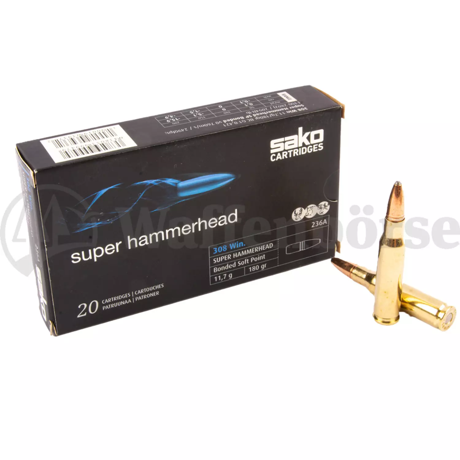 SAKO .30-06 Springfield  Hammerhaead 11.7g/180gr