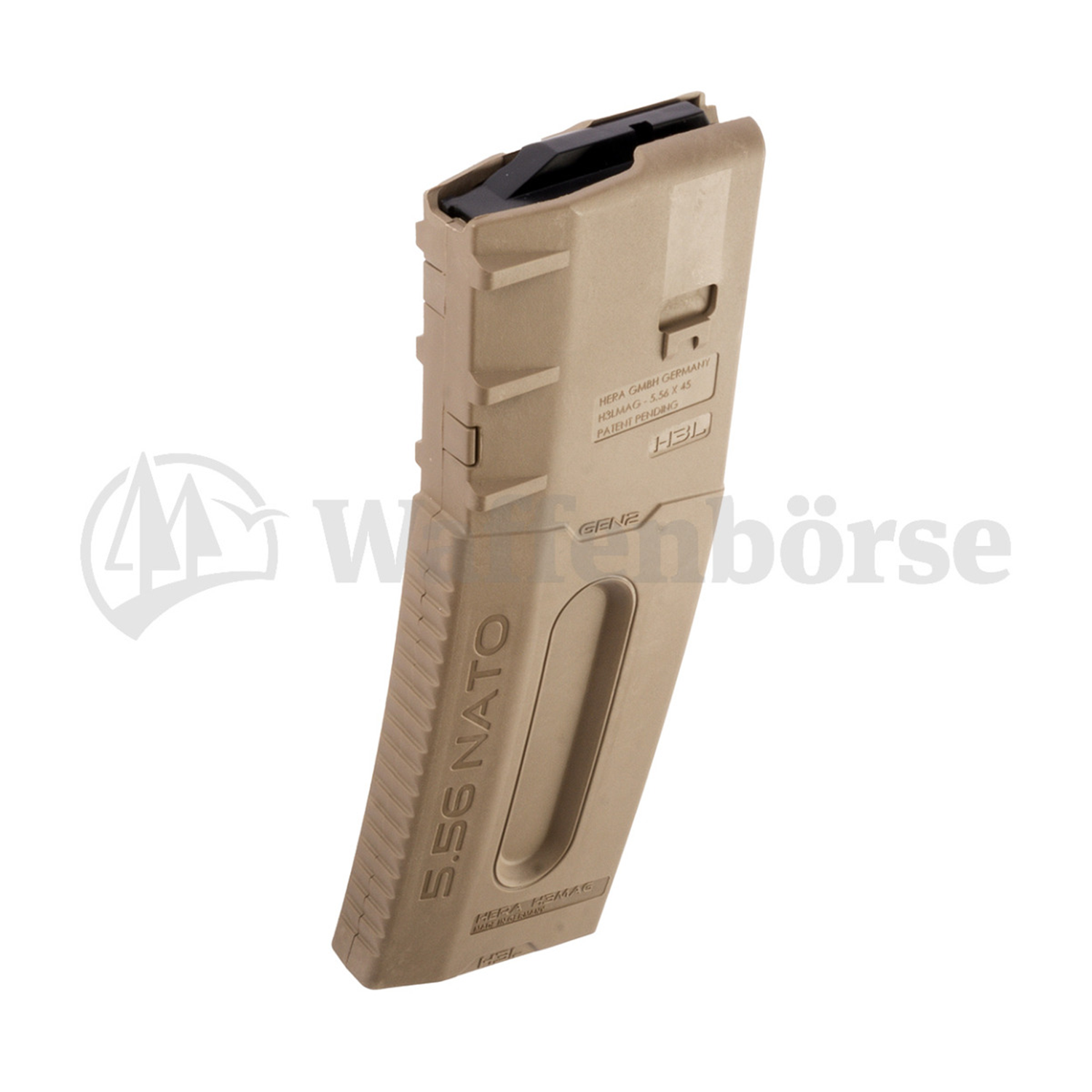 Hera Arms Magazin AR15 H3 10schuss TAN