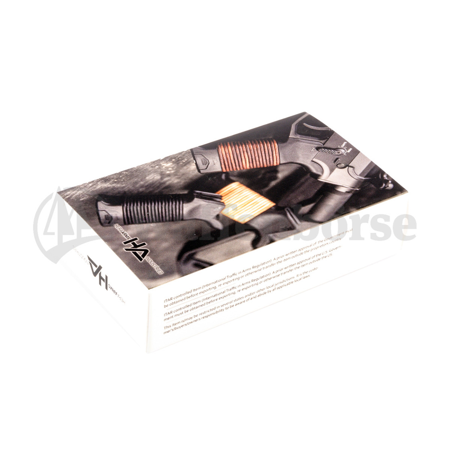 Hera AR15 Leather Grip Black