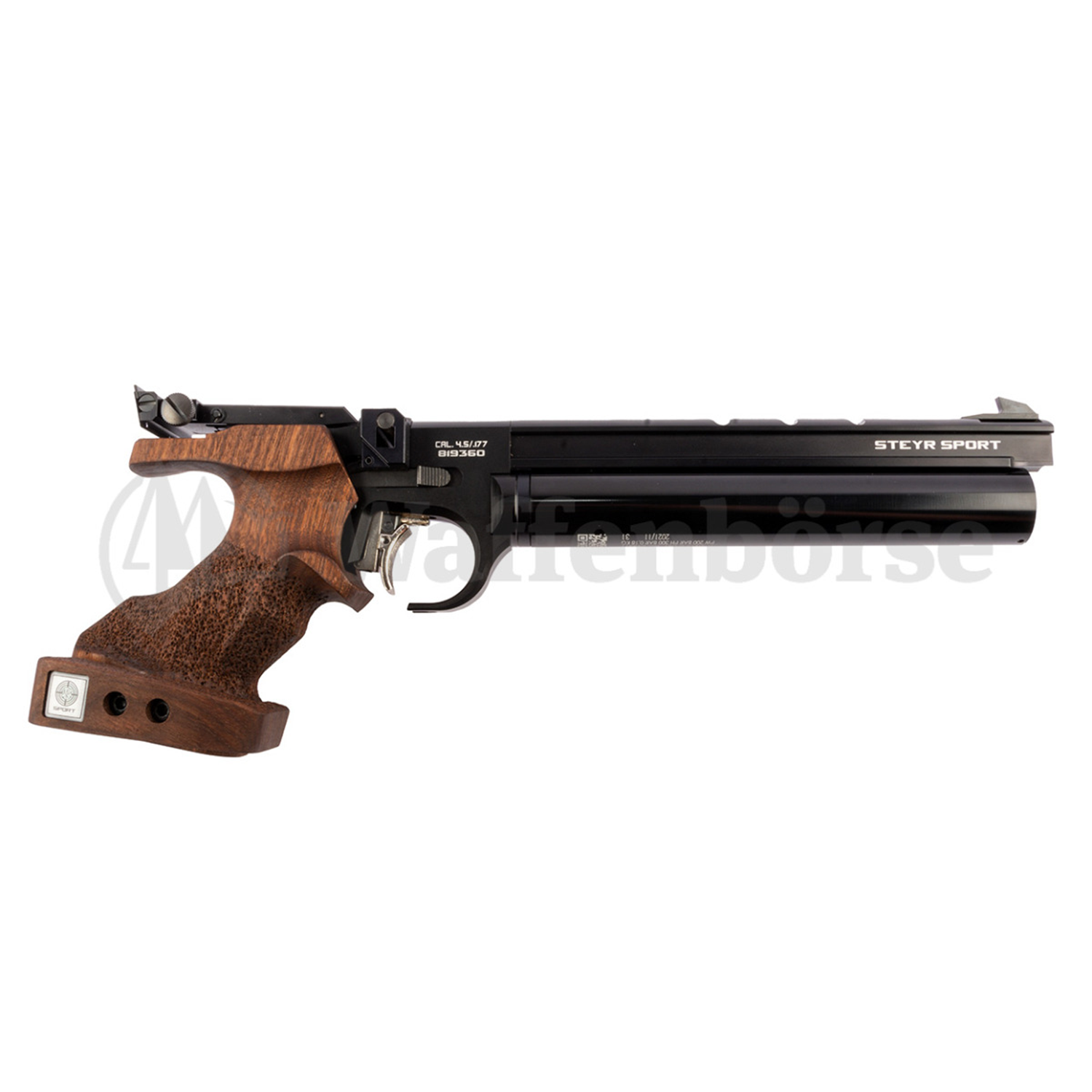 STEYR  LP 50 Black 5schüssig Pressluftpistole 4,5mm