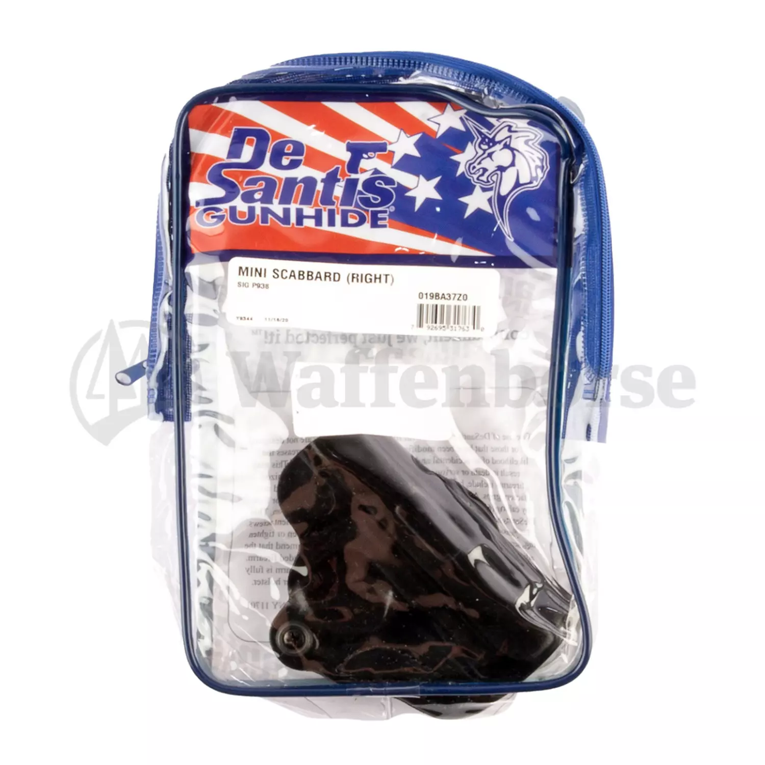 DE SANTIS Scabbard SIG P938 Schwarz RH