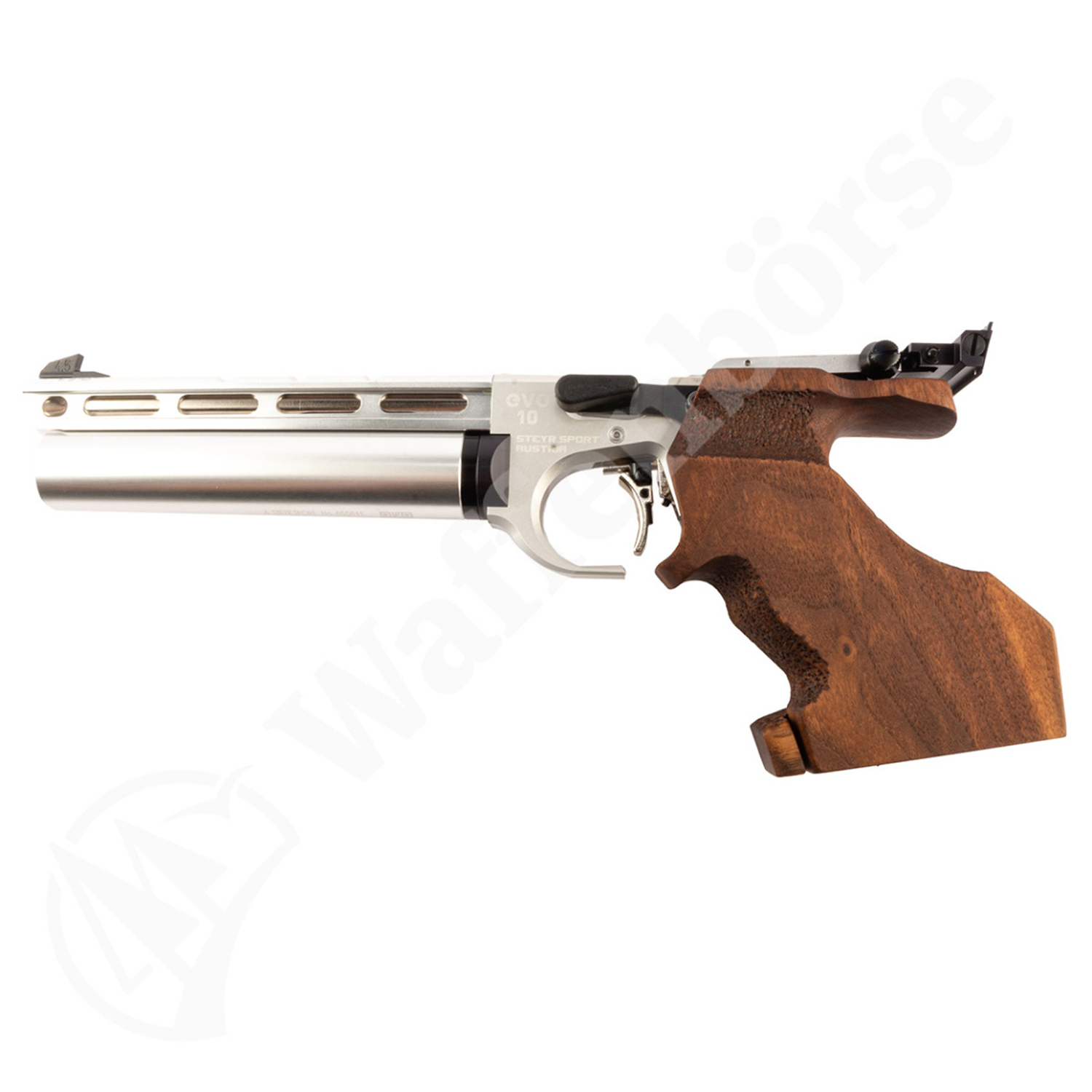 STEYR  LP 10 EVO Compact silver Pressluftpistole 4,5mm