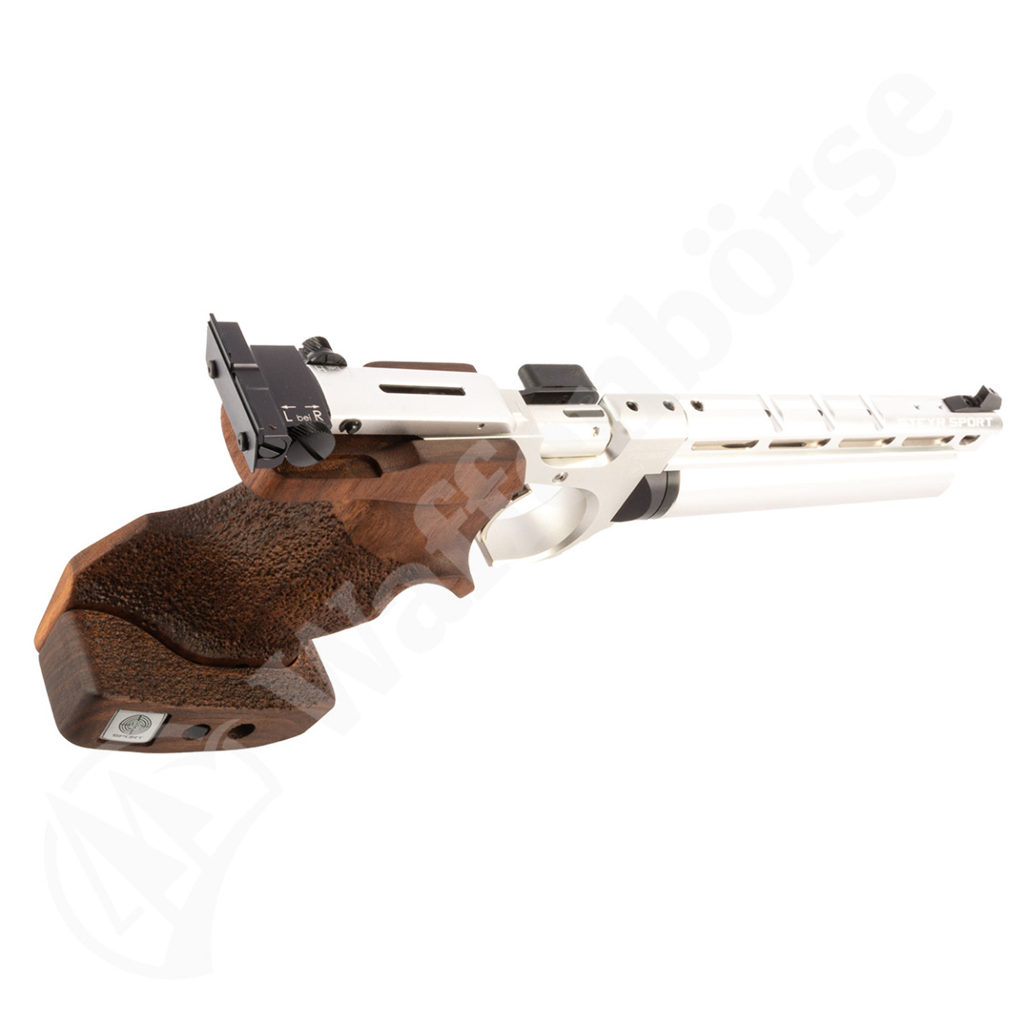 STEYR  LP 10 EVO Compact silver Pressluftpistole 4,5mm