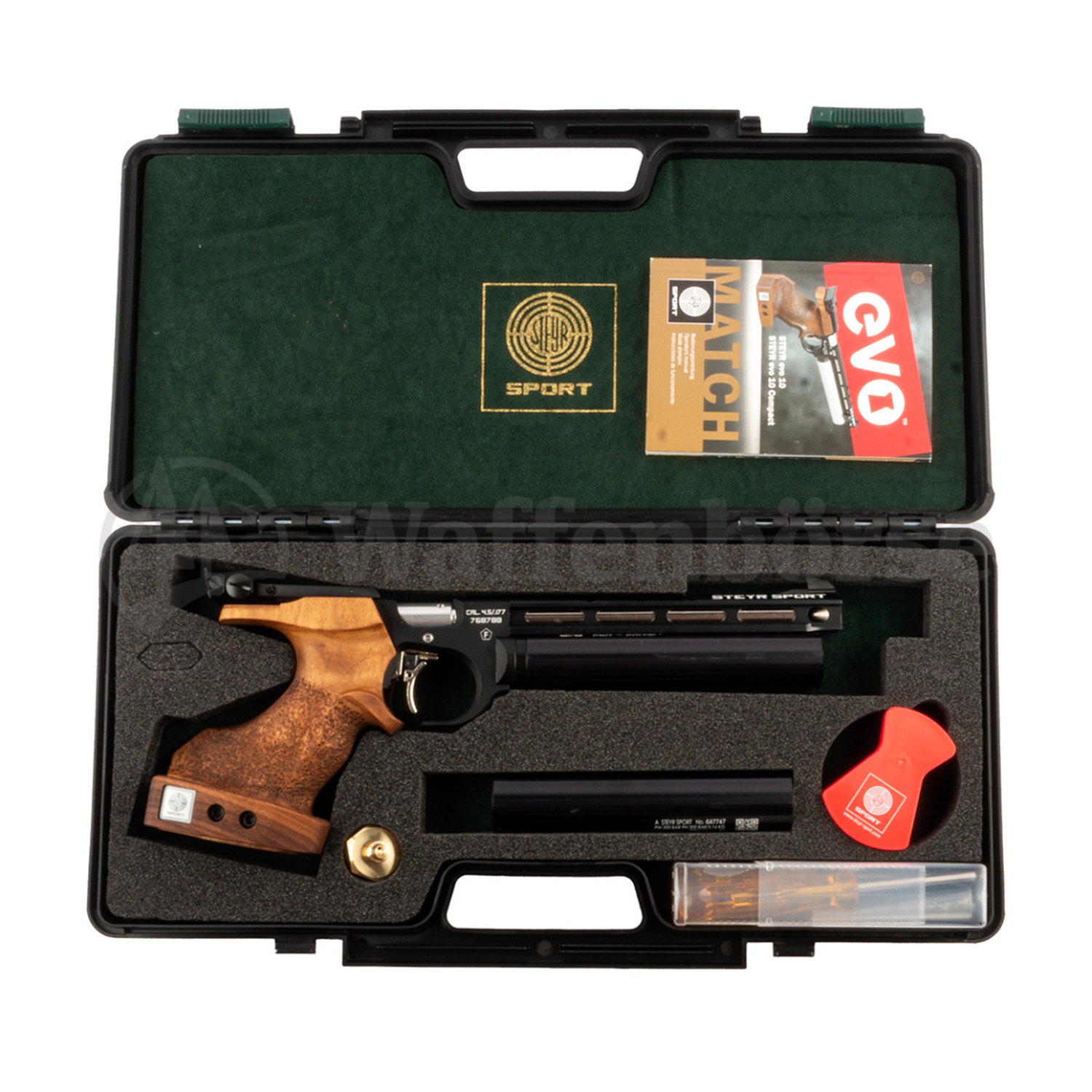 STEYR  LP 10 EVO Compact silver Pressluftpistole 4,5mm