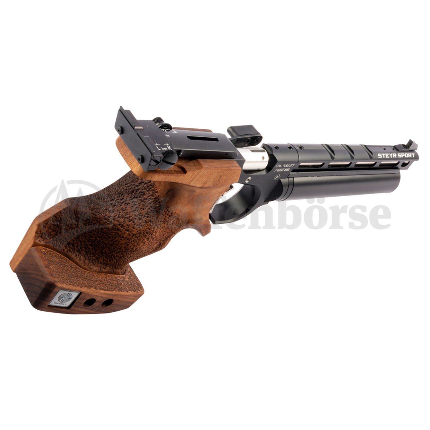 STEYR  LP 10 EVO Compact silver Pressluftpistole 4,5mm