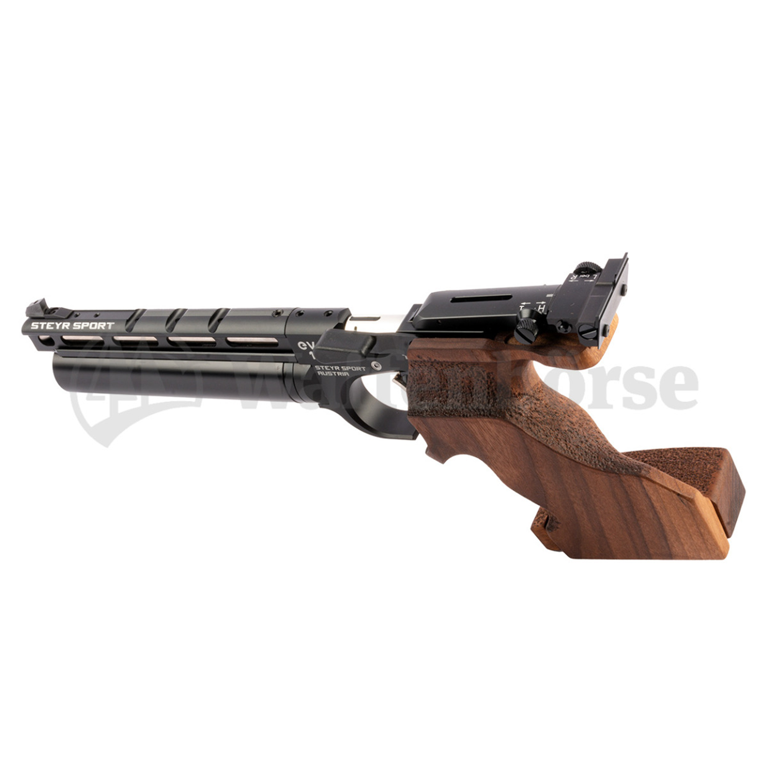 STEYR  LP 10 EVO Compact silver Pressluftpistole 4,5mm