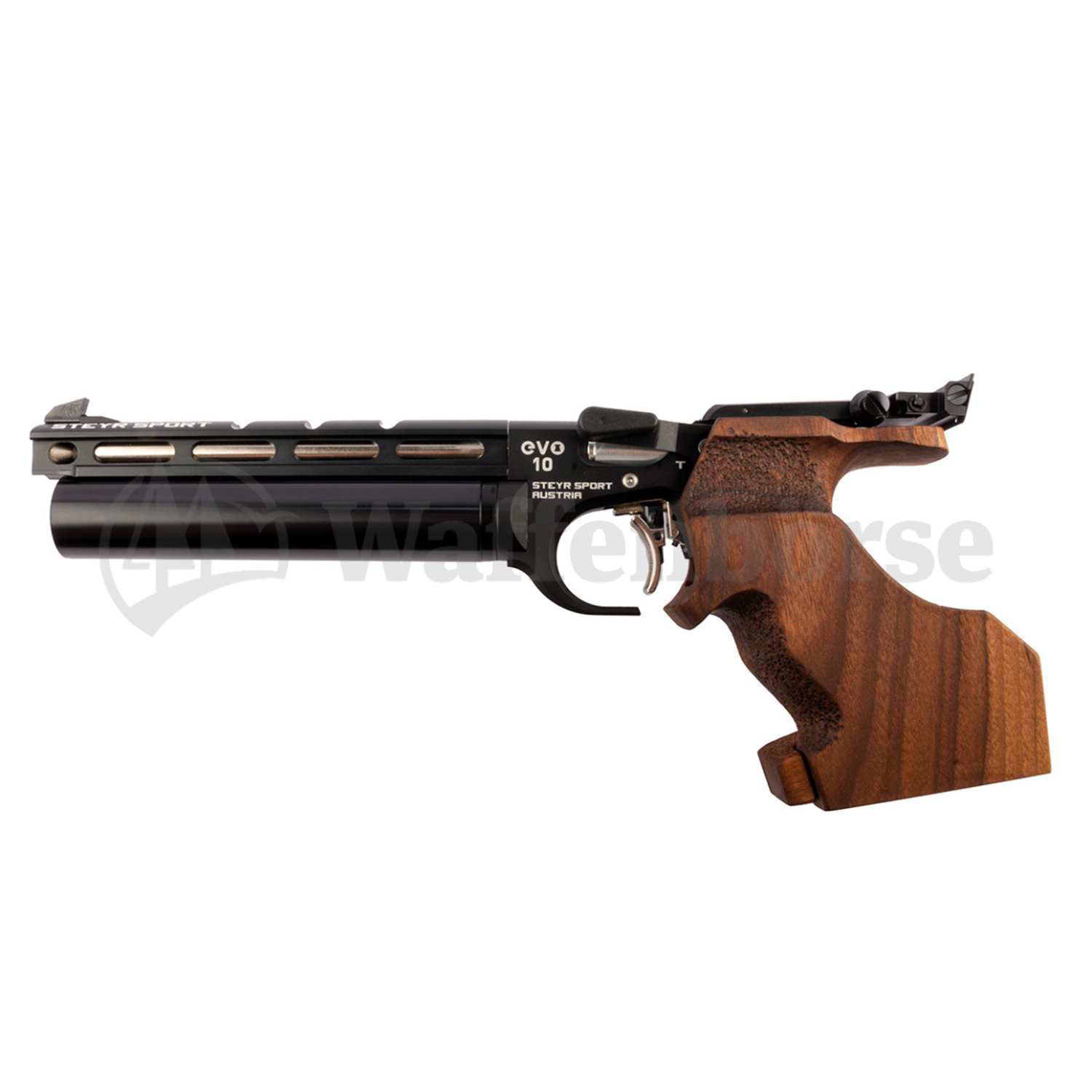 STEYR  LP 10 EVO Compact silver Pressluftpistole 4,5mm