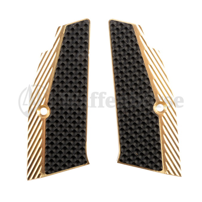 Phönix Griffschalen aus Messing und G10