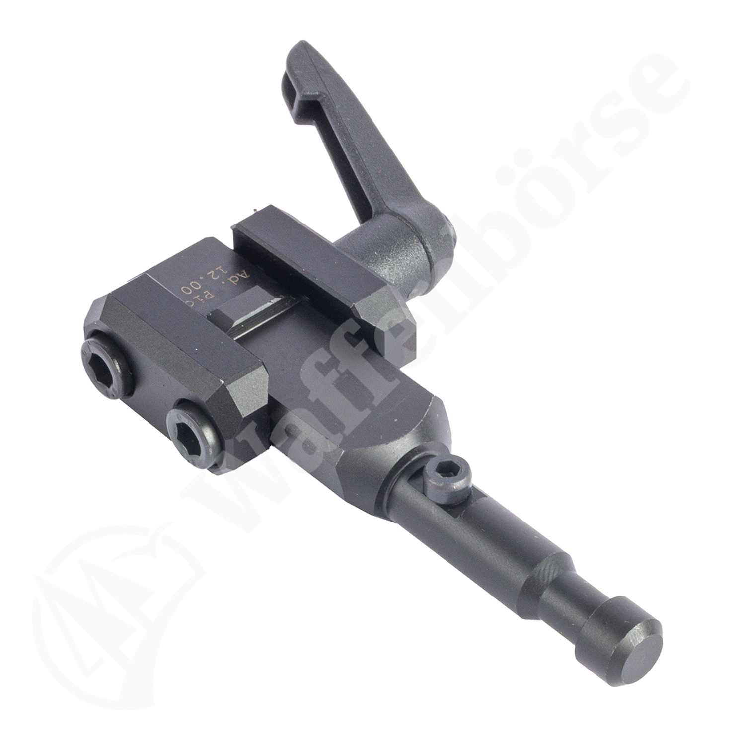 FORTMEIER Picatinny Adapter 12 Uhr für Zweibein