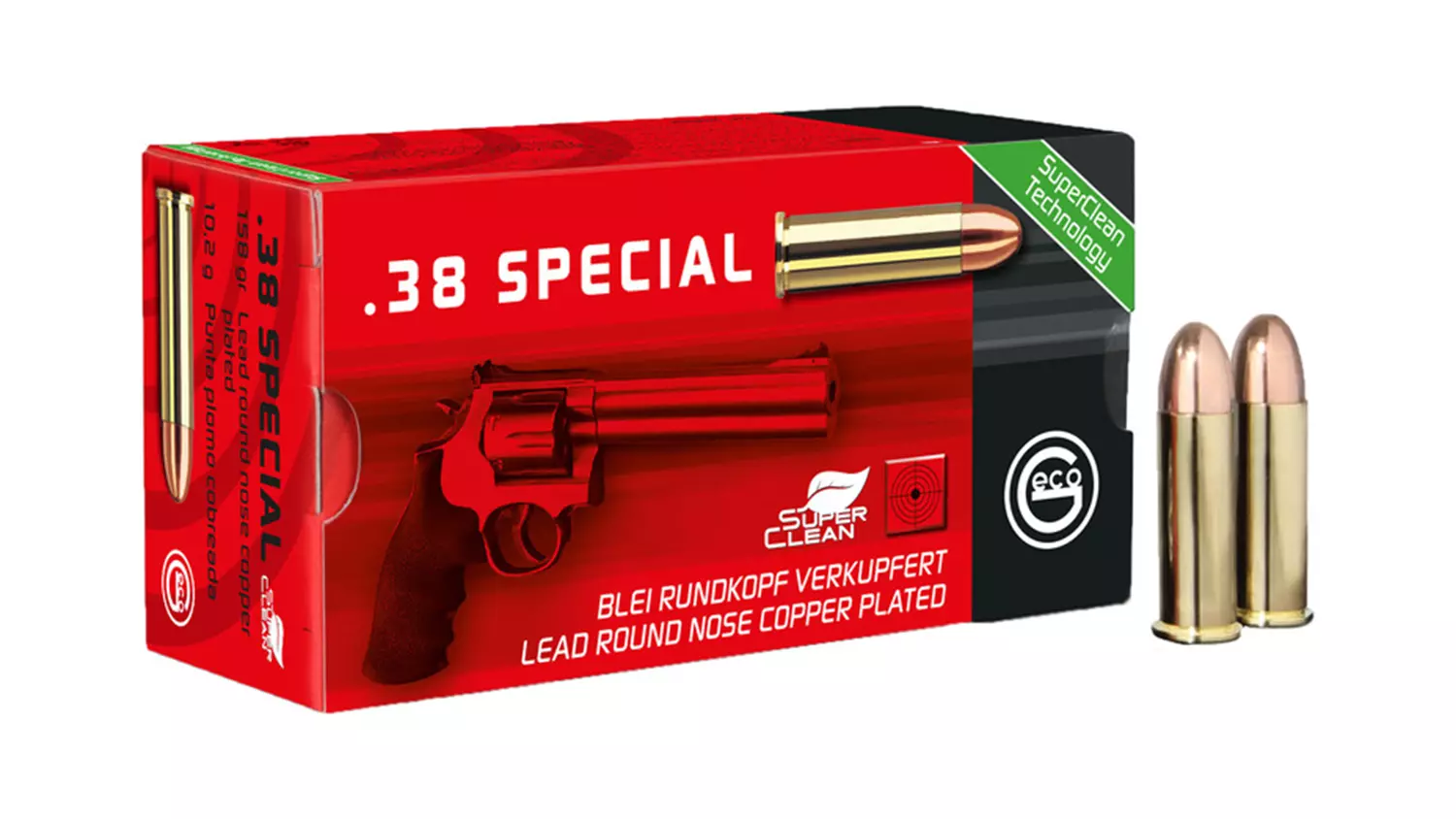 GECO .38 Special VM Superclean  (Nontox) 10,2g