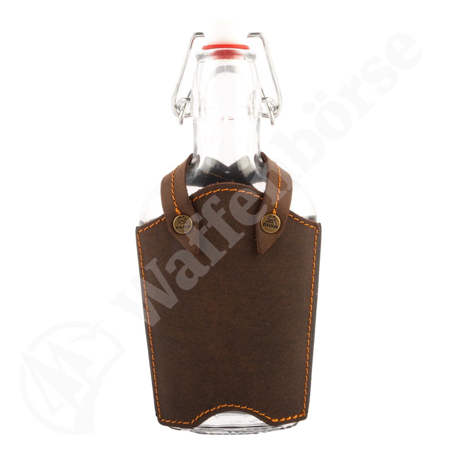 AKAH Trinkflasche aus Glas Geschenkartikel