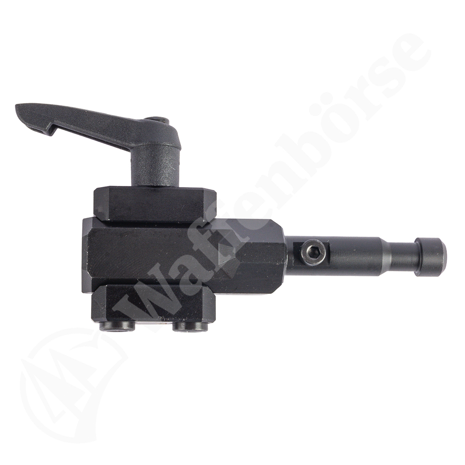 FORTMEIER Picatinny Adapter 6 Uhr für Zweibein