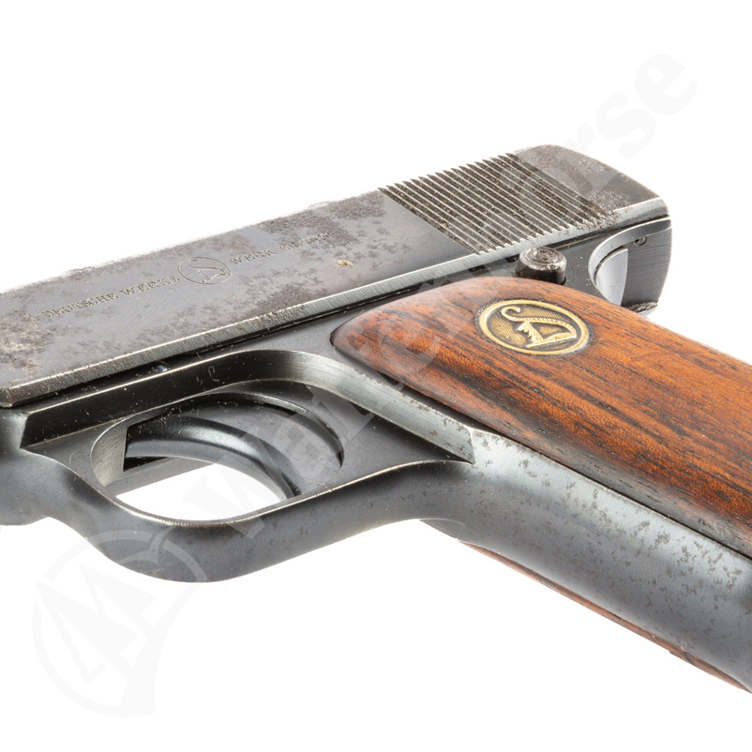 DEUTSCHE WERKE Ortgies TP Pistole 7.65mm brow