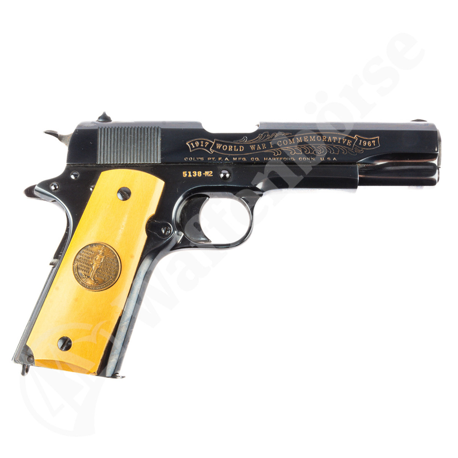 COLT 1917 World War I Commemorative 1967 4er Set