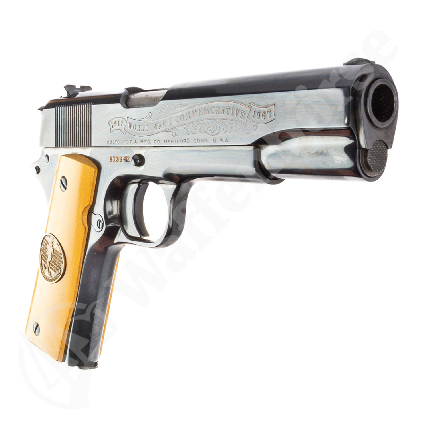 COLT 1917 World War I Commemorative 1967 4er Set