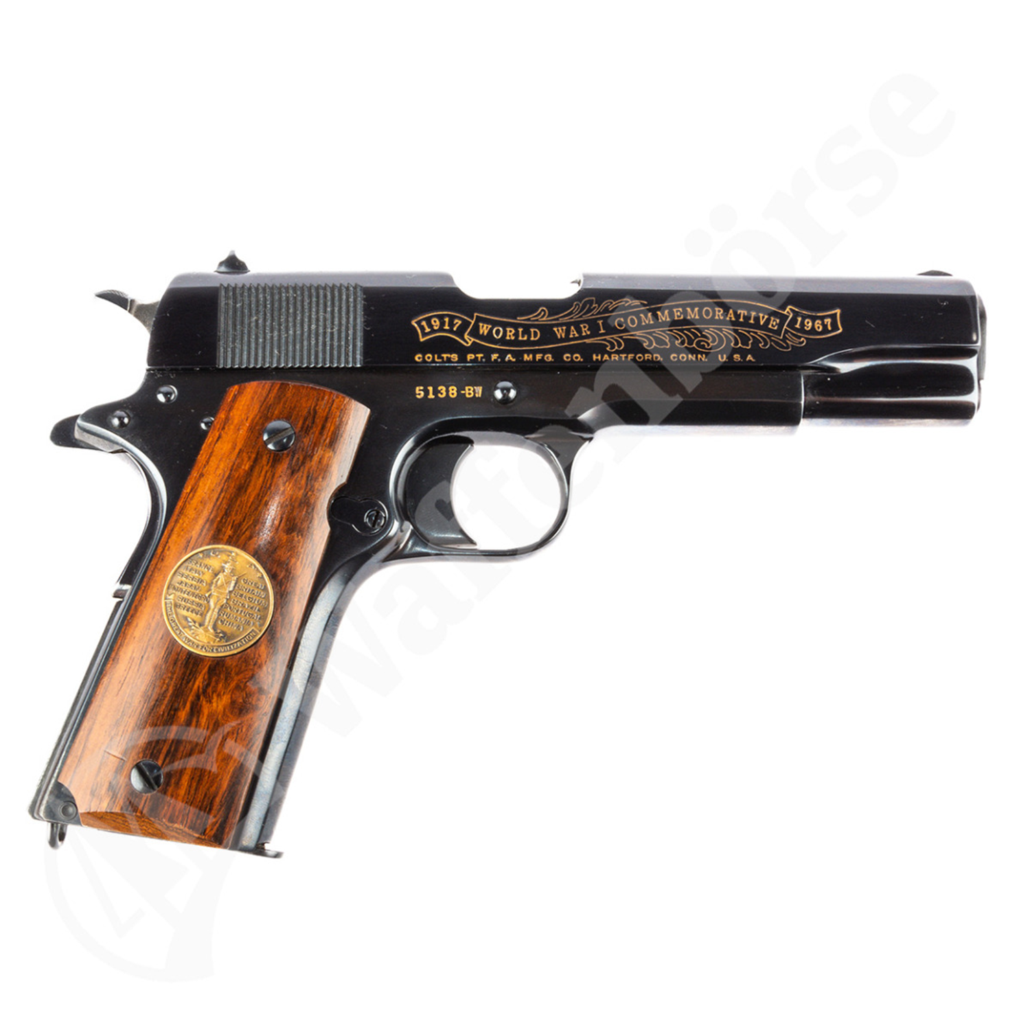 COLT 1917 World War I Commemorative 1967 4er Set