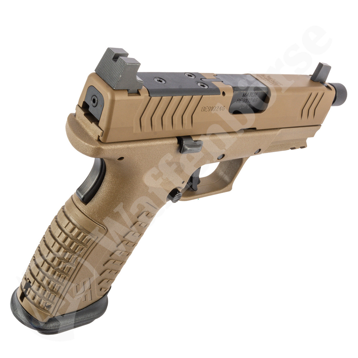 HS Pistole HS-19 Elite  3.8 FDE 9mm para
