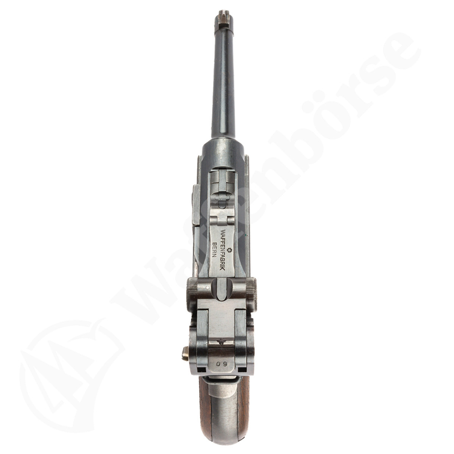SCHWEIZER ORDONNANZ Parabellum  1906/24 WF   7,65mm para