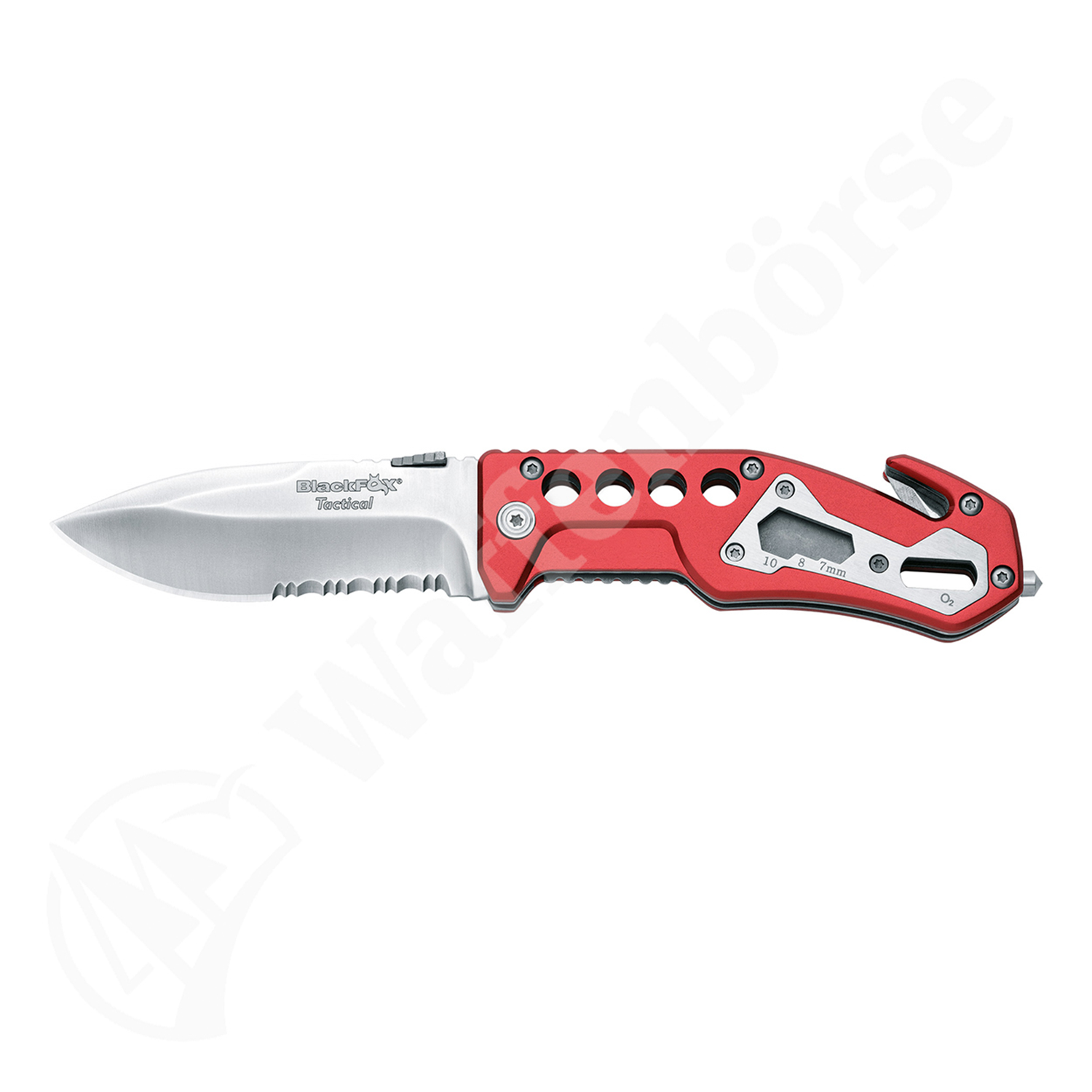 Fox Rescue Knife Red