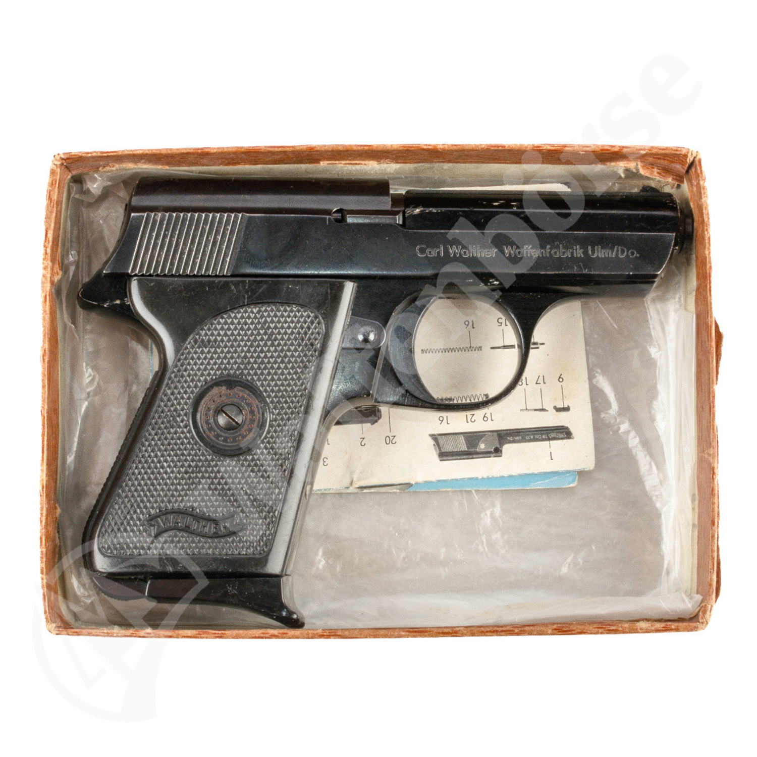 WALTHER TP black  Pistole  6,35mm