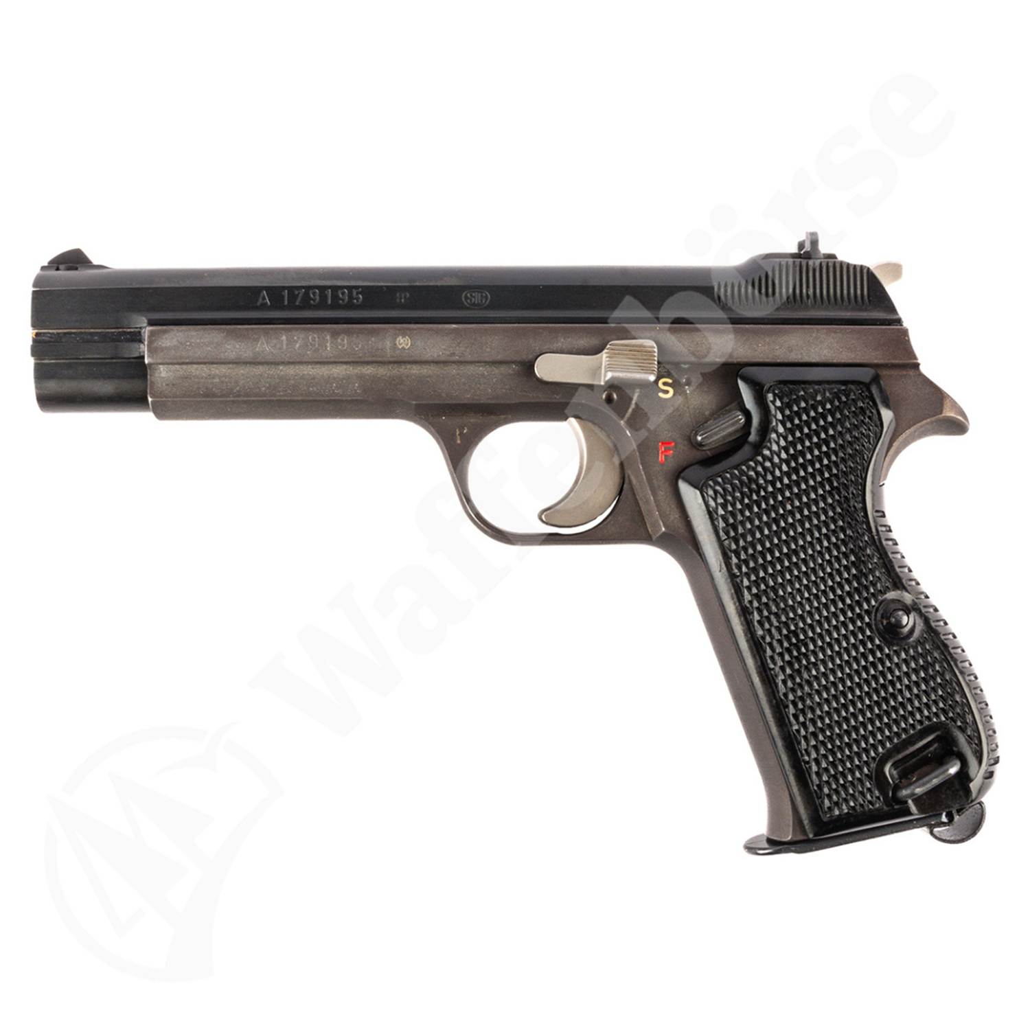 SIG 210-A Armee -  Pistole   9mm para