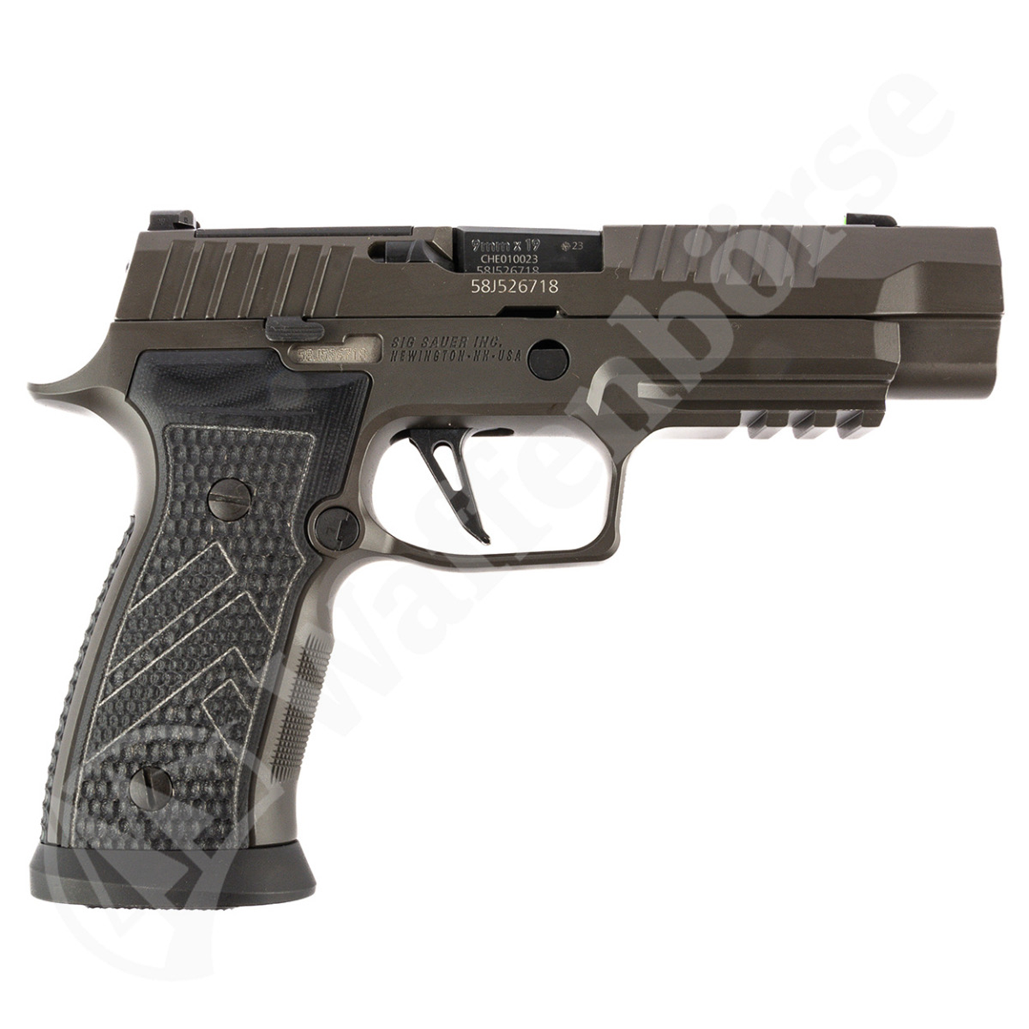 SIG SAUER 320 AXG Legion OR  Black  9mm para