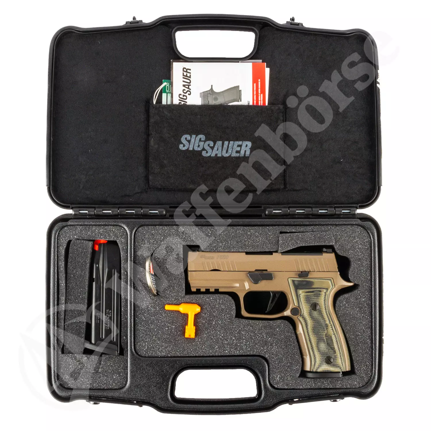 SIG SAUER P 320 AXG Scorpion  9mm para