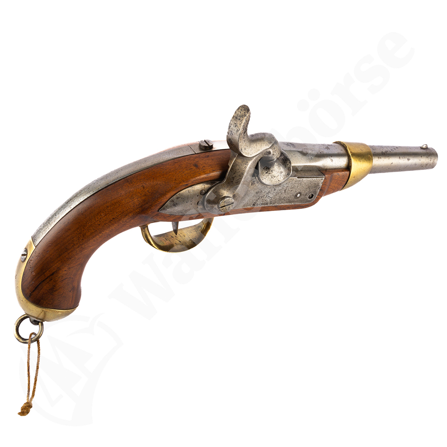 CH-Ord.Kavallarie Pistole 1842 Freiburg Perkussions .17,5mm