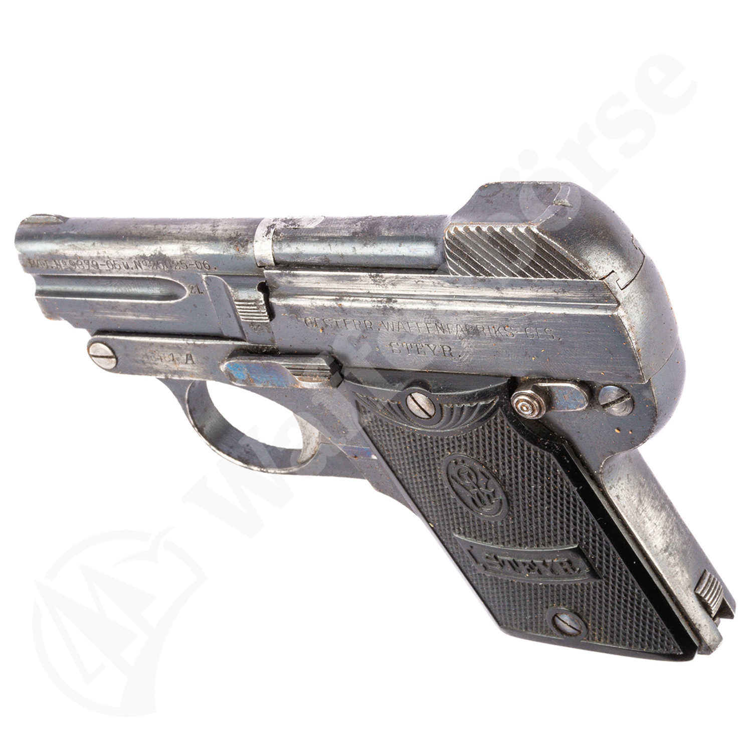 Steyr Pieper Kipplauf-Pistole 6,35mm
