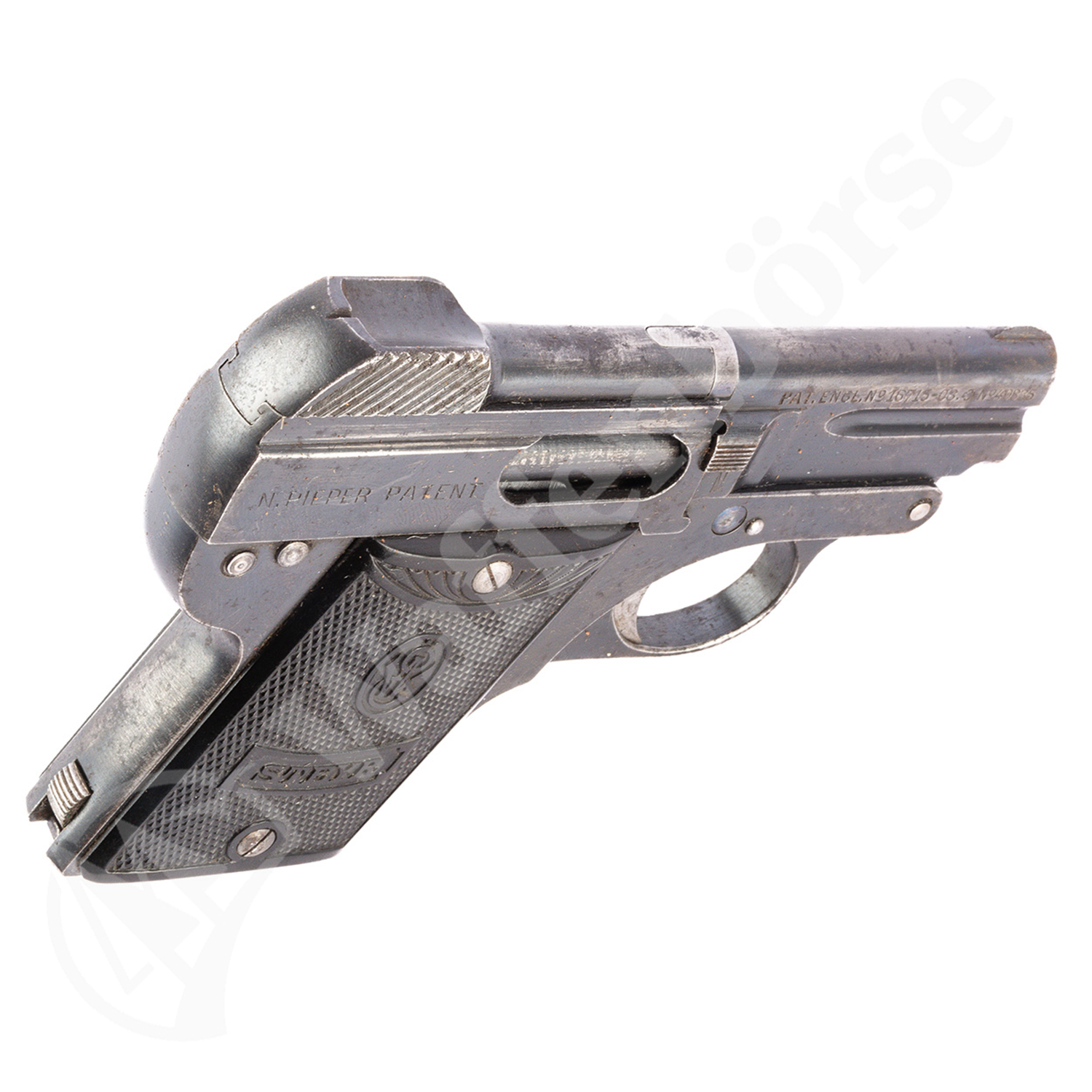 Steyr Pieper Kipplauf-Pistole 6,35mm