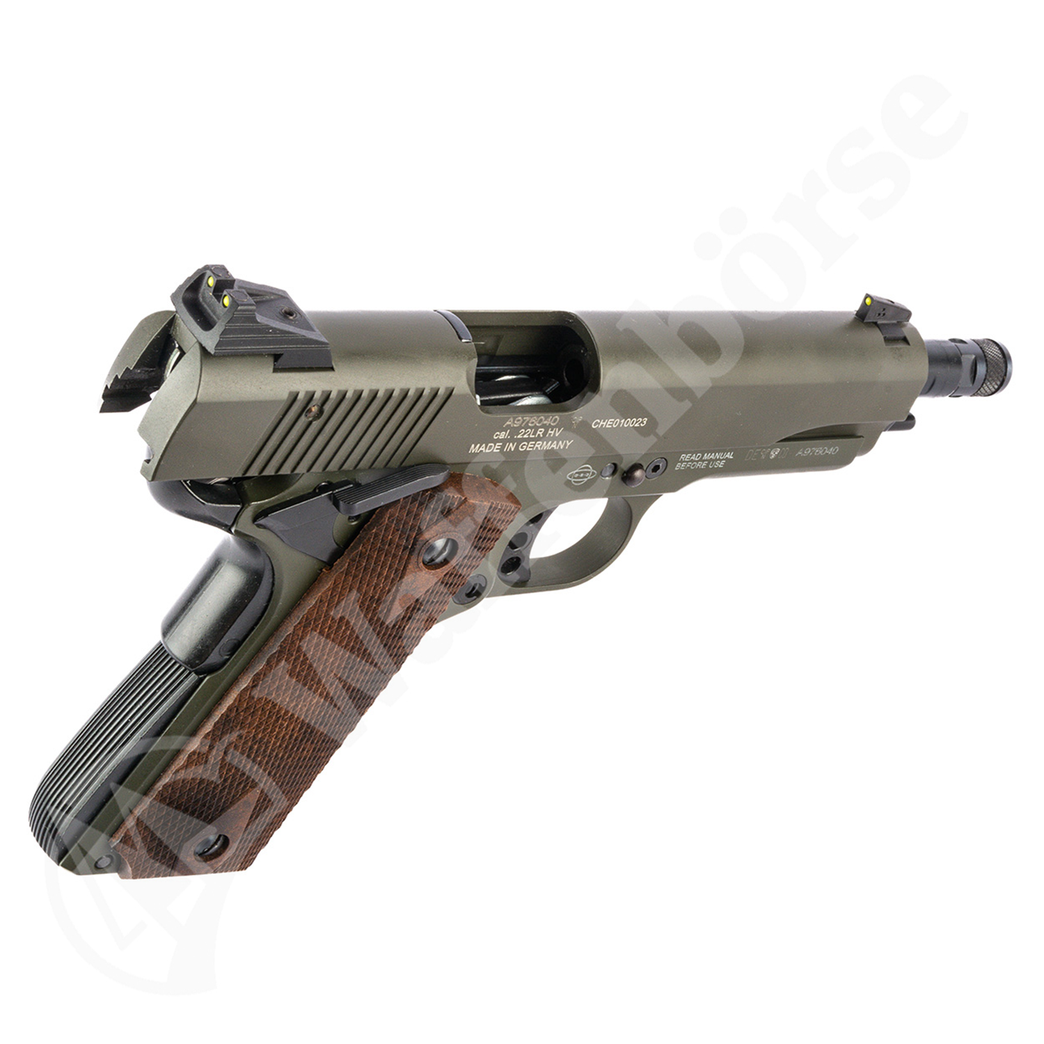 GSG 1911 green .22lr