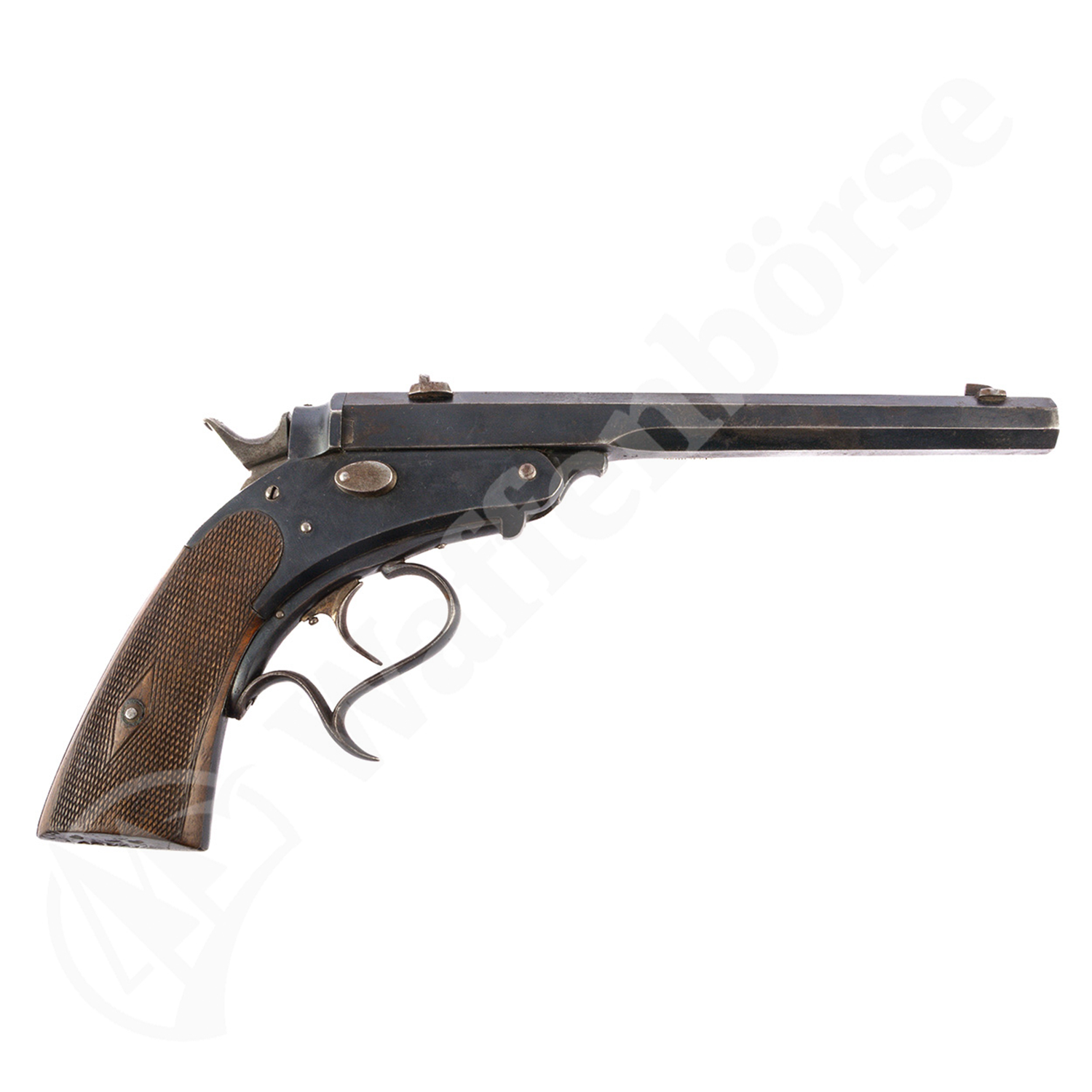 Francotte Scheibenpistole Knicklauf .22lr