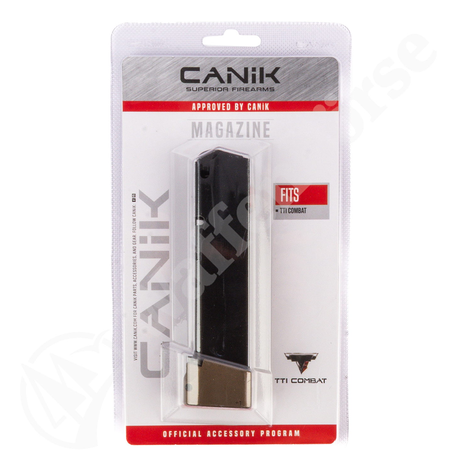 Canik Full Size 18rd 9mm TTI Combat +1 Magazin