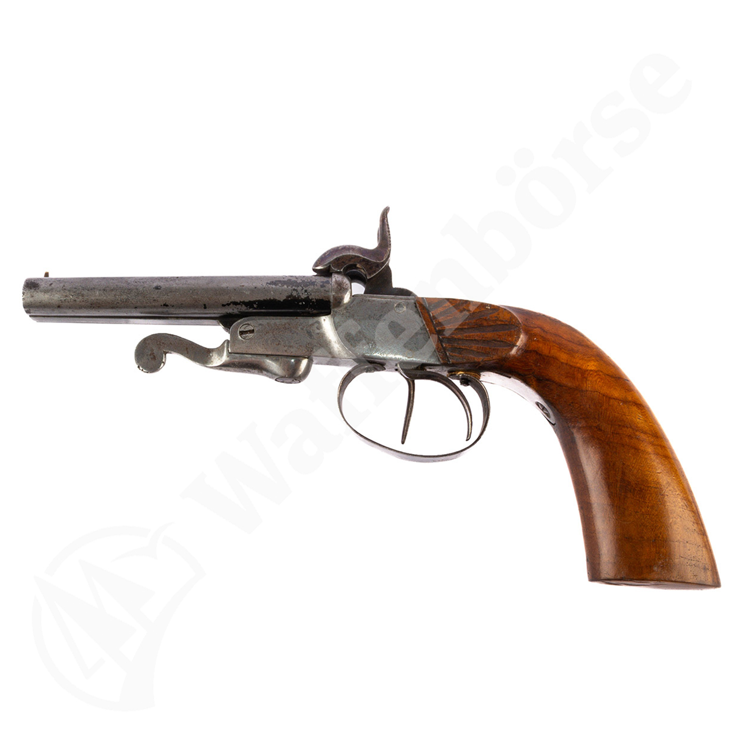 Belgische Stift (LeFaucheux)Doppellauf Pistole 9mm