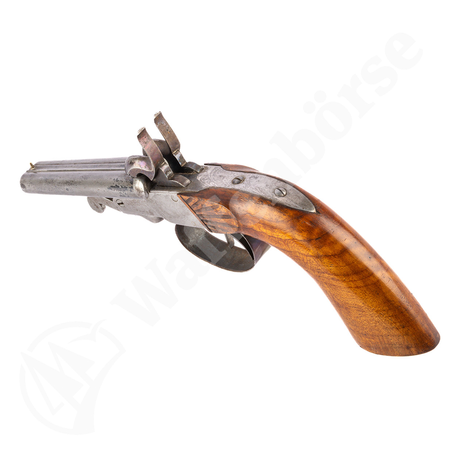 Belgische Stift (LeFaucheux)Doppellauf Pistole 9mm