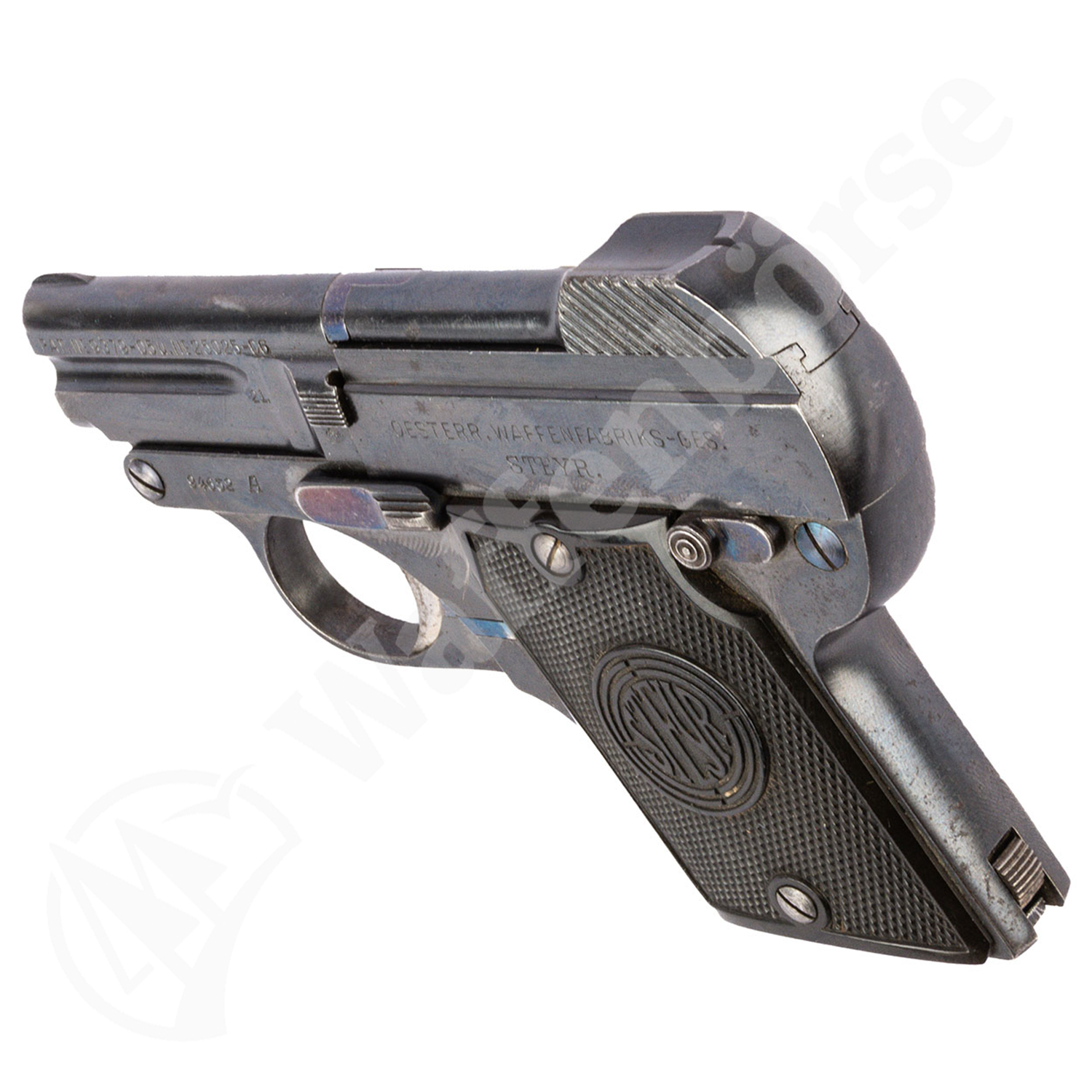 Steyr Pieper Kipplauf-Pistole 6,35mm